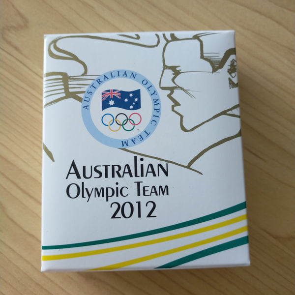 Australia 2012 Perth Mint $1 Australian Olympic Team 1oz .999 Proof Silver Coin