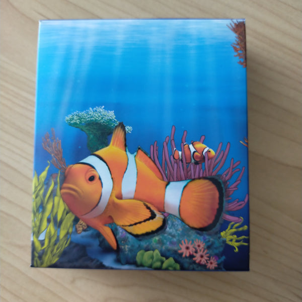 Australia 2010 Perth Mint 50c Australian Sea Life The Reef Clownfish 1/2oz .999 Proof Silver Coin