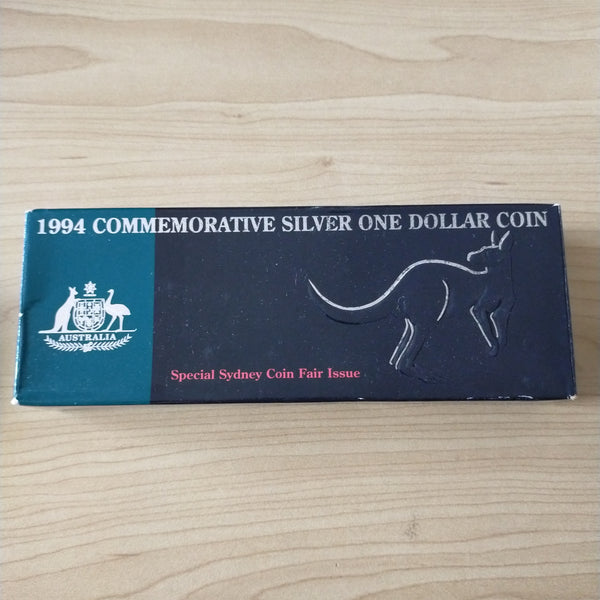 Australia 1994 Royal Australian Mint $1 Commemorative Silver One Dollar Coin .925 Proof Silver Coin