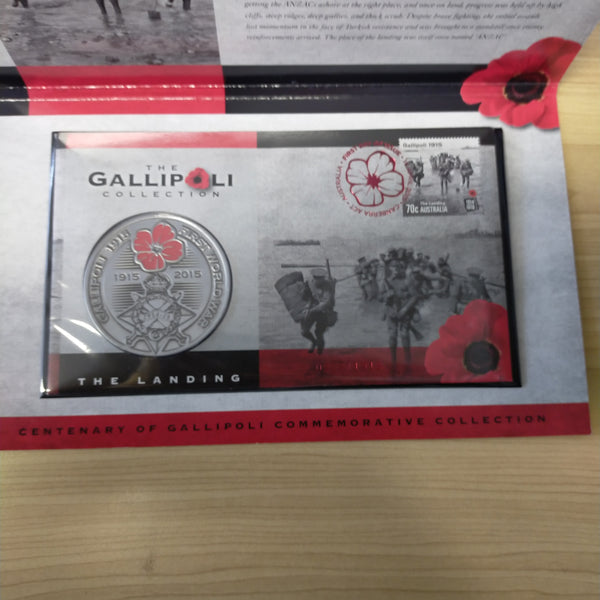 2015 Australia Post The Gallipoli Collection Centenary of Gallipoli Commemorative Collection Limited Edition PNC Set