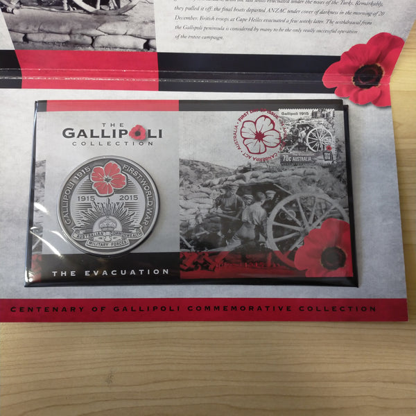 2015 Australia Post The Gallipoli Collection Centenary of Gallipoli Commemorative Collection Limited Edition PNC Set