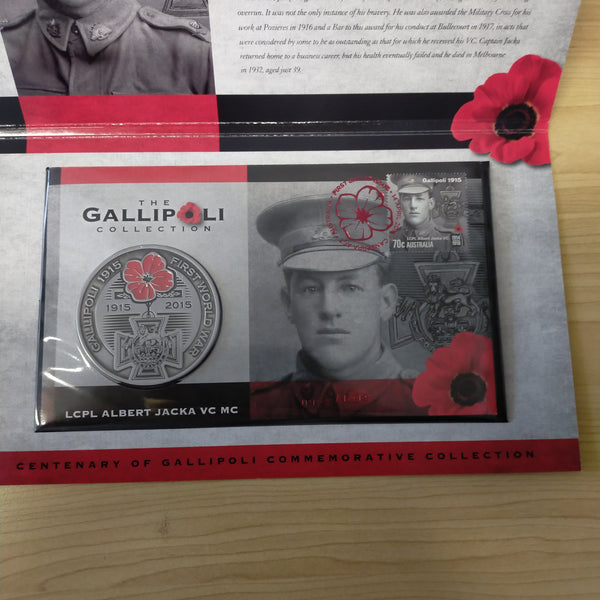 2015 Australia Post The Gallipoli Collection Centenary of Gallipoli Commemorative Collection Limited Edition PNC Set