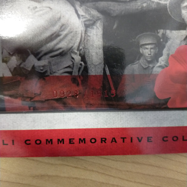 2015 Australia Post The Gallipoli Collection Centenary of Gallipoli Commemorative Collection Limited Edition PNC Set