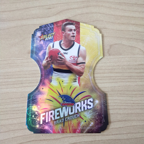 2020 Select Footy Stars Fireworks Brad Crouch Adelaide No. 051/210
