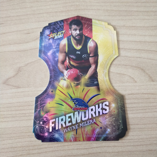 2020 Select Footy Stars Fireworks Wayne Milera Adelaide No. 086/210