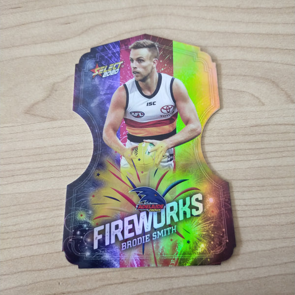 2020 Select Footy Stars Fireworks Brodie Smith Adelaide No. 028/210
