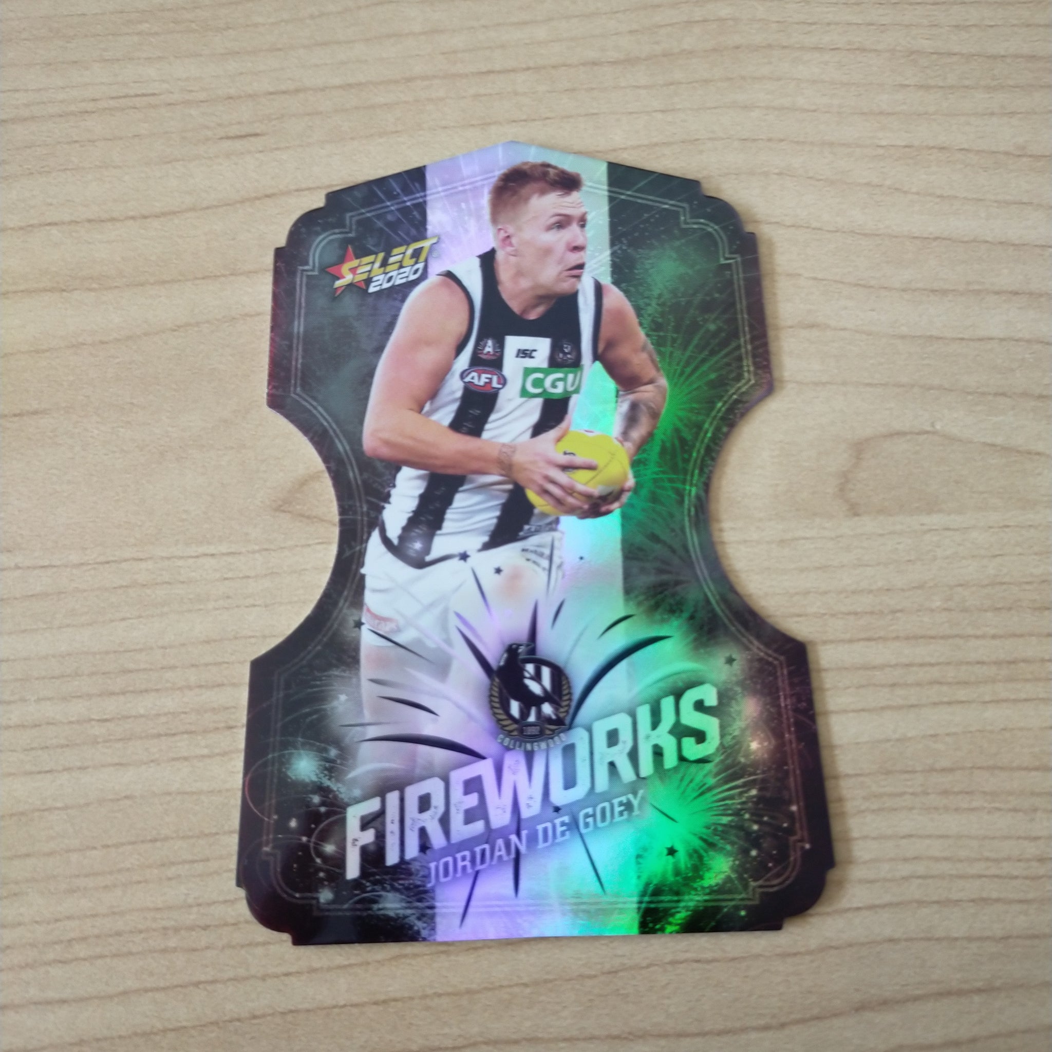 2020 Select Footy Stars Fireworks Jordan De Goey Collingwood No. 106/210