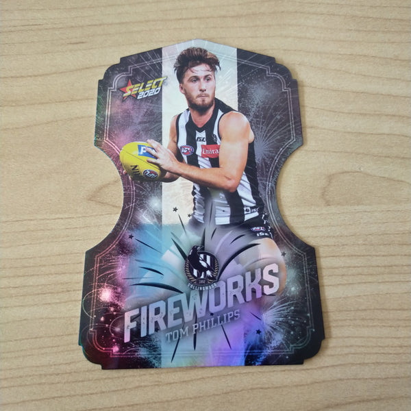 2020 Select Footy Stars Fireworks Tom Phillips Collingwood No. 143/210
