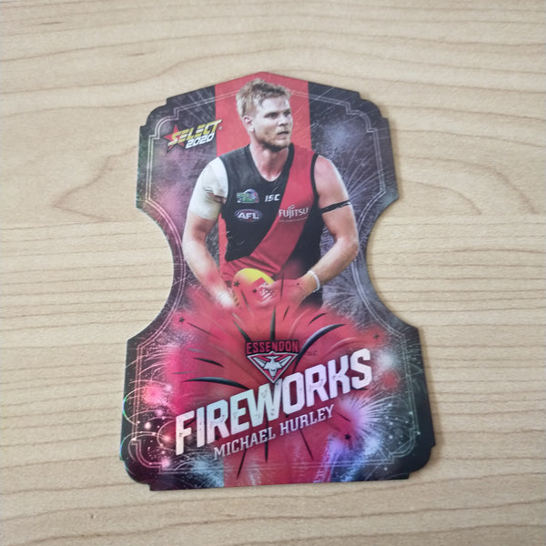 2020 Select Footy Stars Fireworks Michael Hurley Essendon No. 083/210