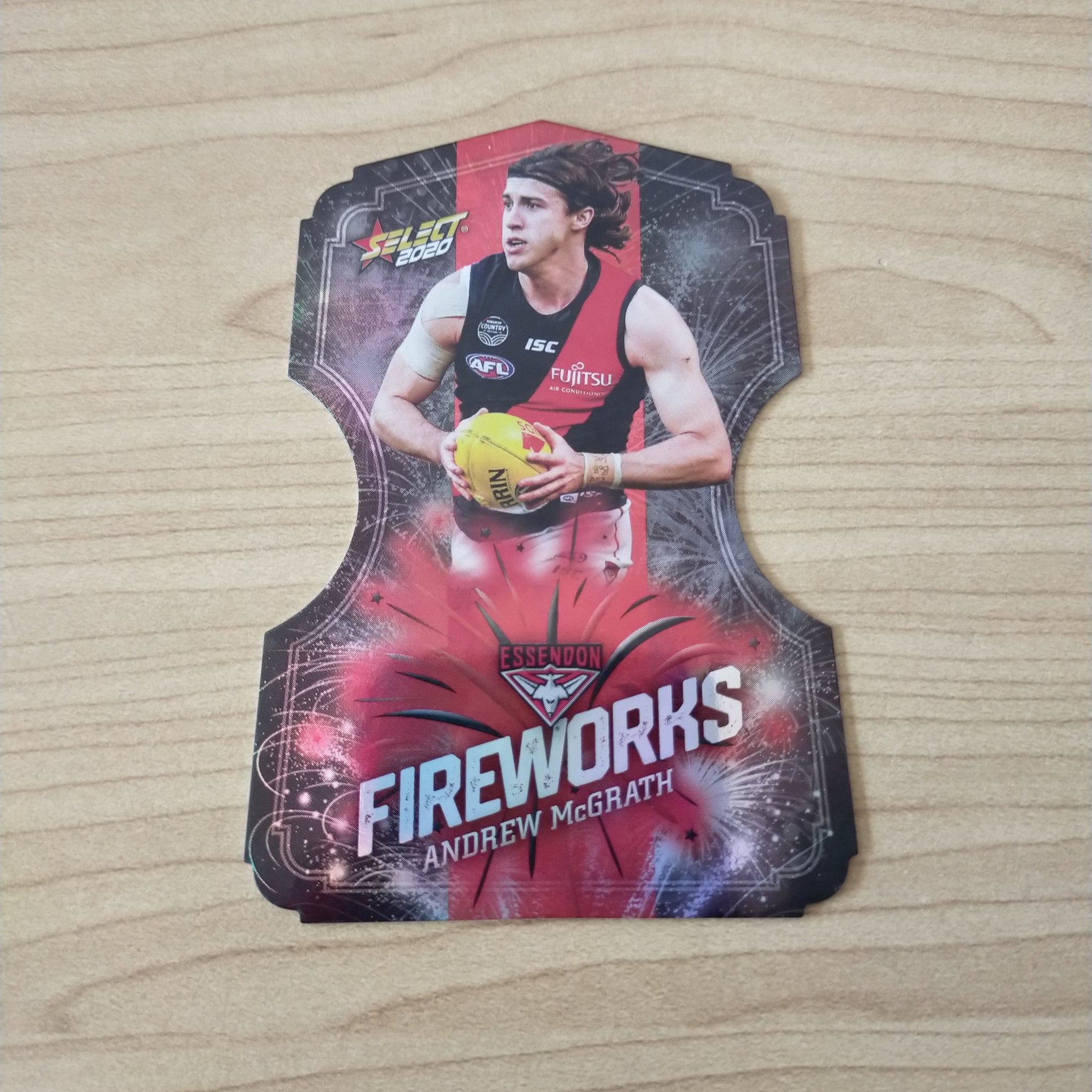 2020 Select Footy Stars Fireworks Andrew McGrath Essendon No. 164/210