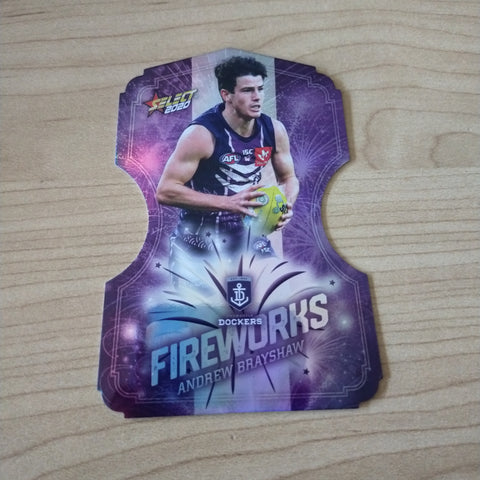 2020 Select Footy Stars Fireworks Andrew Brayshaw Fremantle No. 189/210