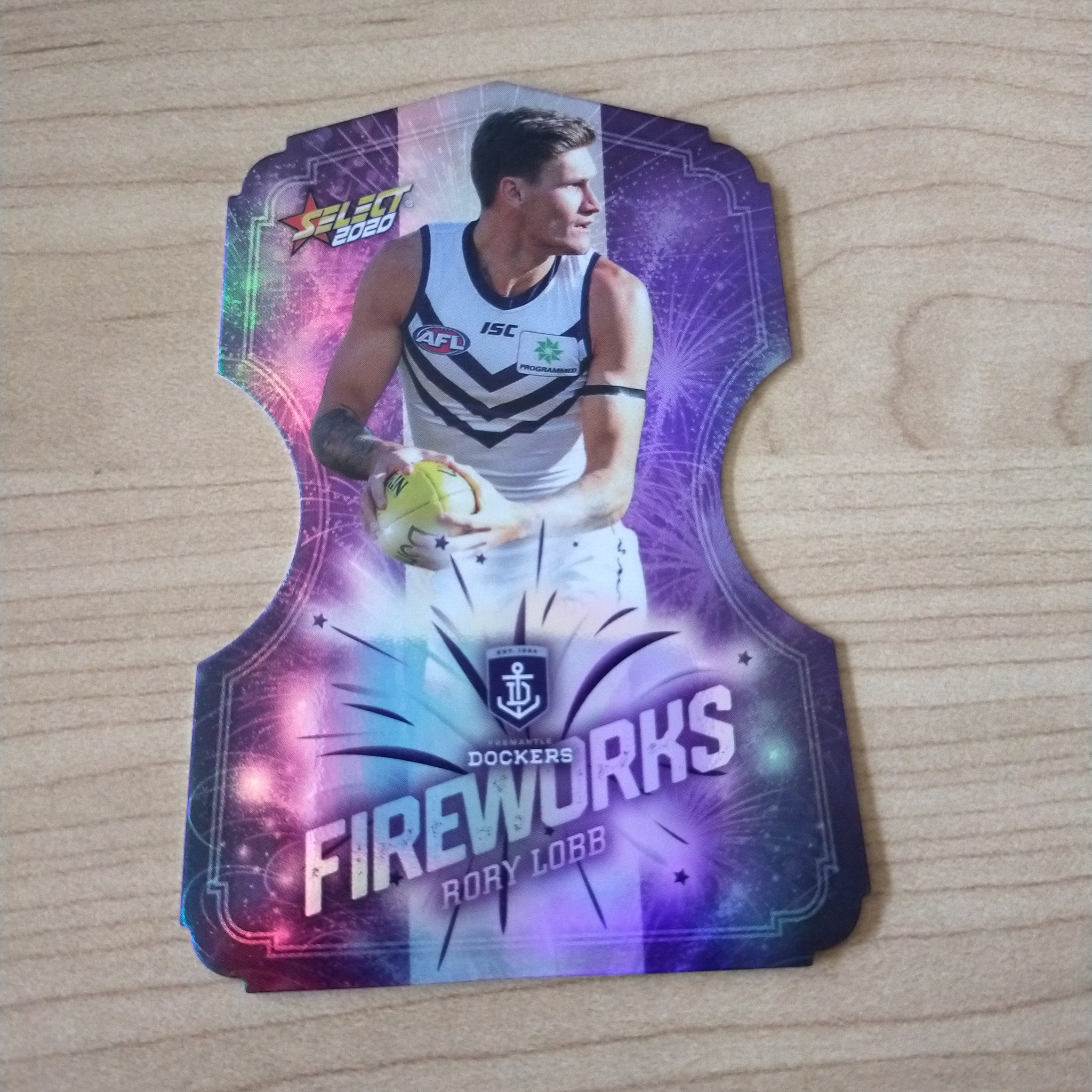 2020 Select Footy Stars Fireworks Rory Lobb Fremantle No. 163/210