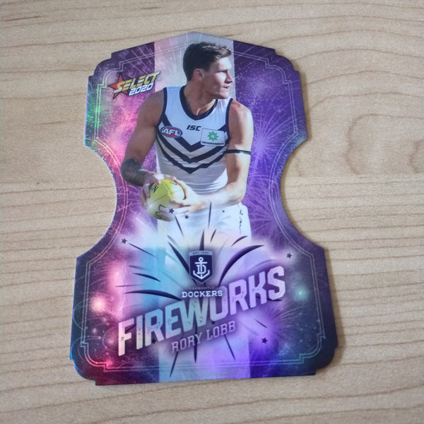 2020 Select Footy Stars Fireworks Rory Lobb Fremantle No. 163/210