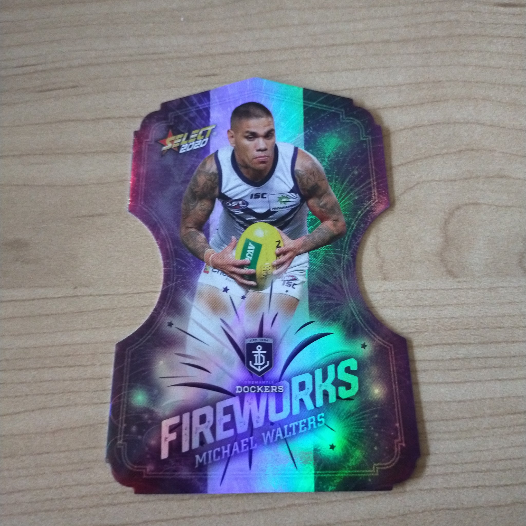 2020 Select Footy Stars Fireworks Michael Walters Fremantle No. 130/210