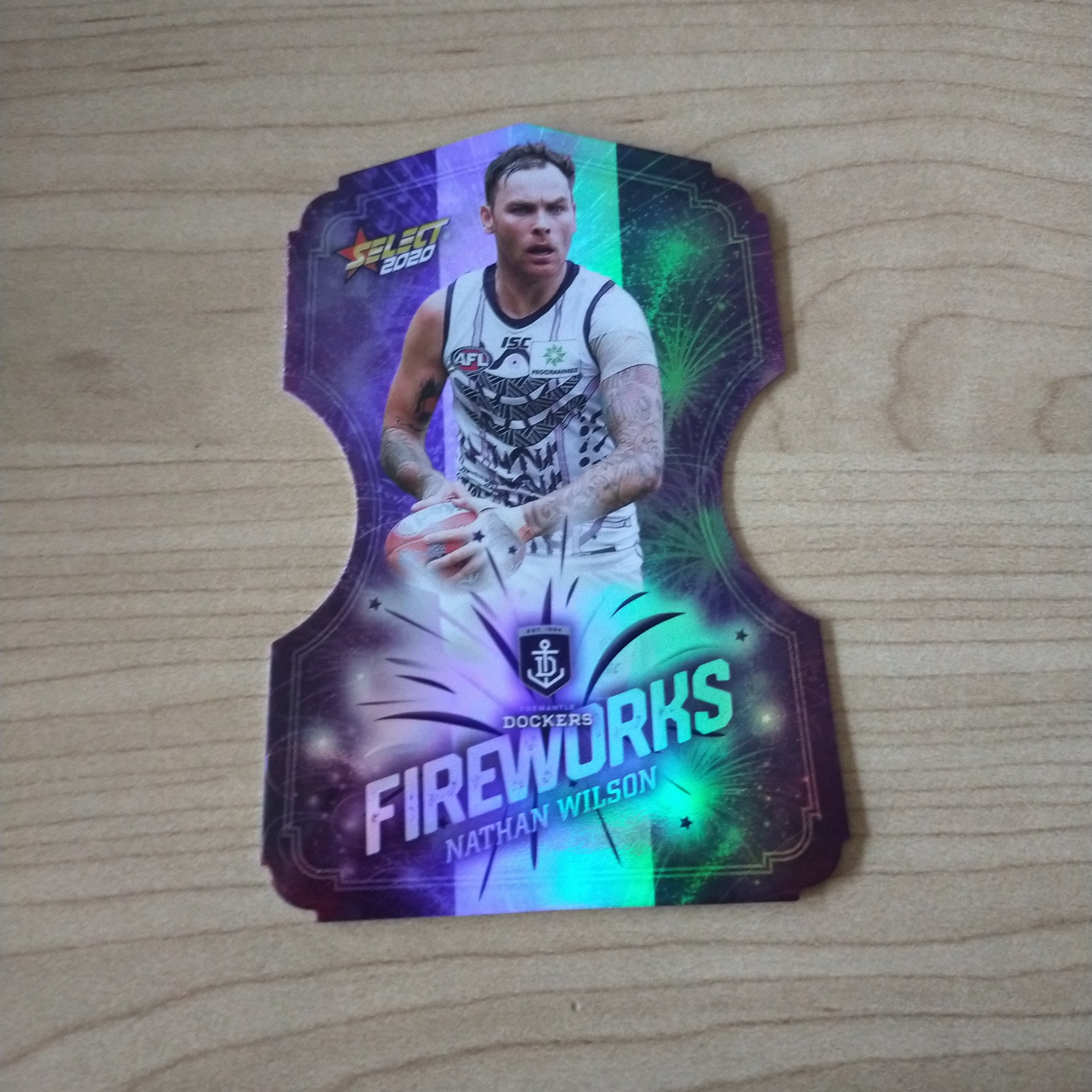 2020 Select Footy Stars Fireworks Nathan Wilson Fremantle No. 053/210