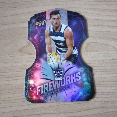 2020 Select Footy Stars Fireworks Luke Dahlhaus Geelong No. 030/210