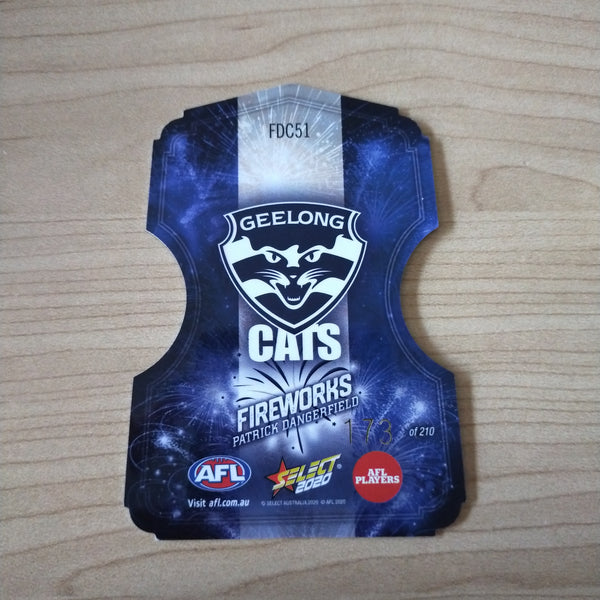 2020 Select Footy Stars Fireworks Patrick Dangerfield Geelong No. 173/210