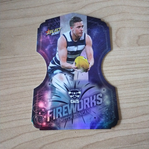 2020 Select Footy Stars Fireworks Mitch Duncan Geelong No. 052/210