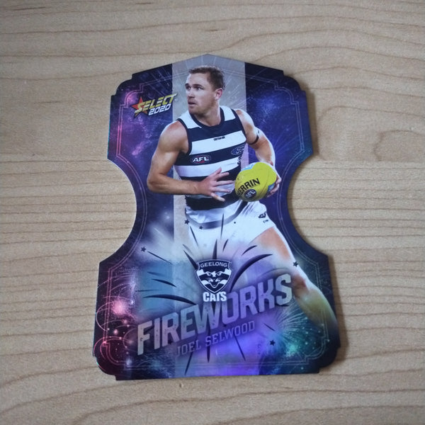 2020 Select Footy Stars Fireworks Joel Selwood Geelong No. 157/210