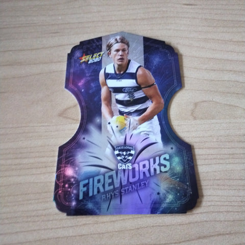 2020 Select Footy Stars Fireworks Rhys Stanley Geelong No. 055/210