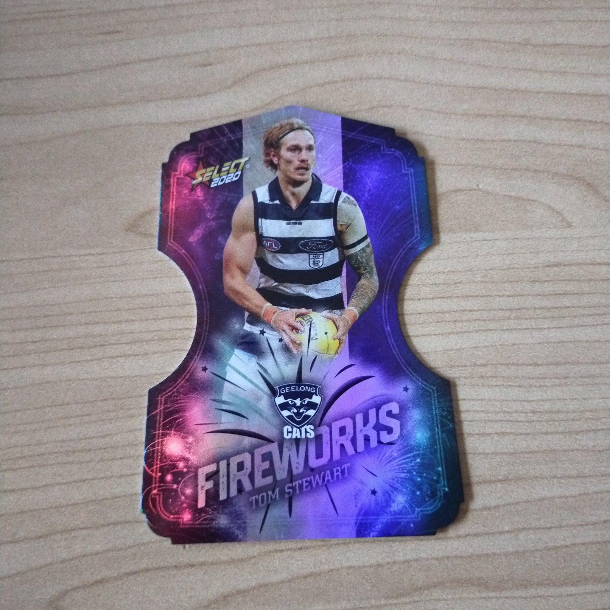 2020 Select Footy Stars Fireworks Tom Stewart Geelong No. 203/210