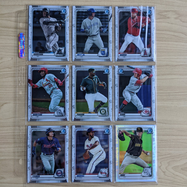 Bowman Chrome Baseball Card Collection