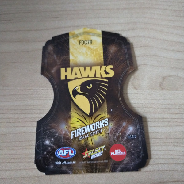 2020 Select Footy Stars Fireworks Isaac Smith Hawthorn No. 101/210