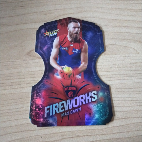 2020 Select Footy Stars Fireworks Max Gawn Melbourne No. 168/210