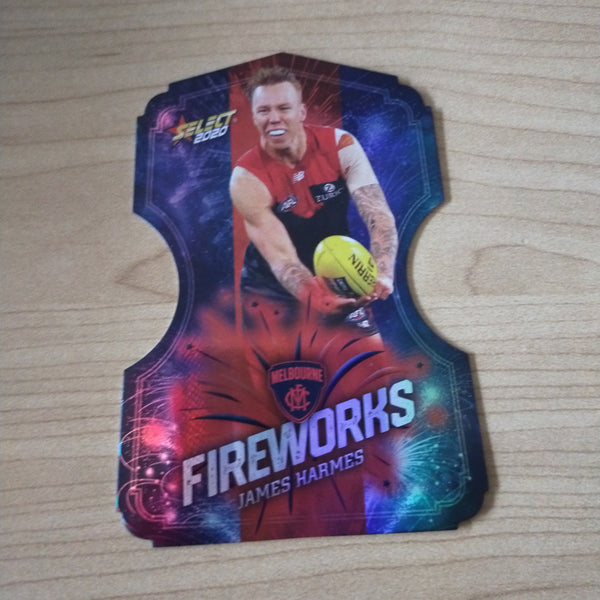 2020 Select Footy Stars Fireworks James Harmes Melbourne No. 103/210
