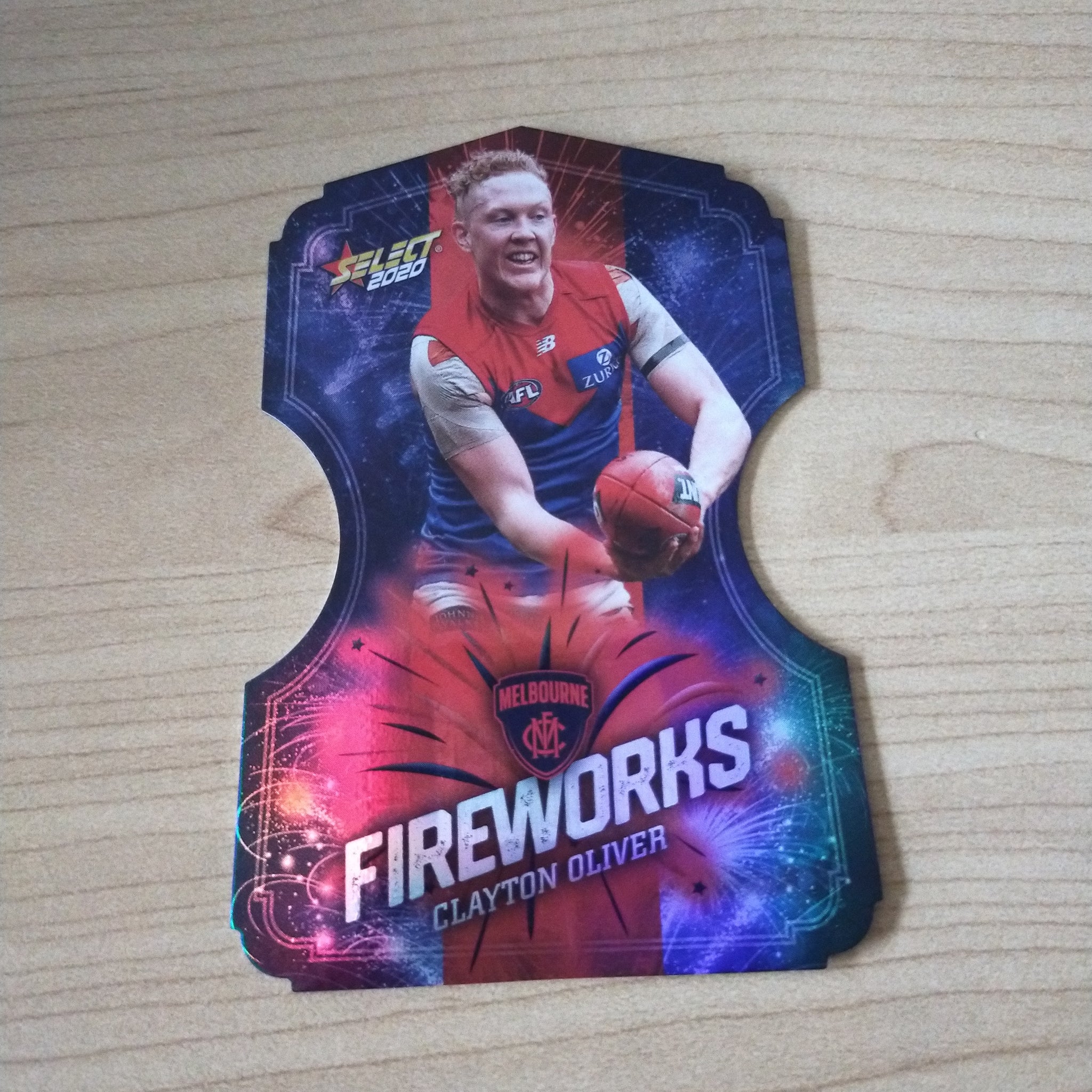 2020 Select Footy Stars Fireworks Clayton Oliver Melbourne No. 179/210