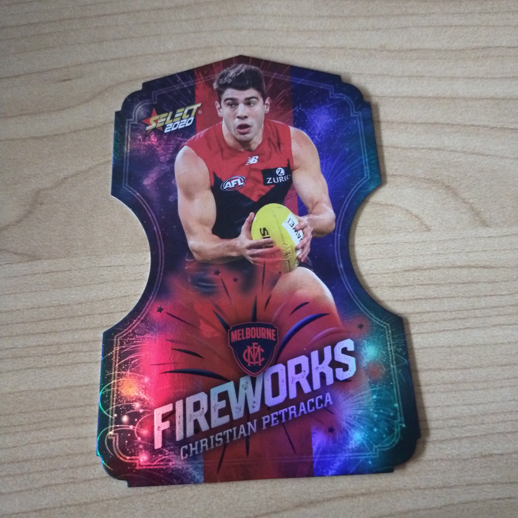 2020 Select Footy Stars Fireworks Christian Petracca Melbourne No. 097/210