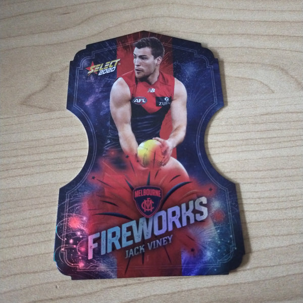 2020 Select Footy Stars Fireworks Jack Viney Melbourne No. 183/210