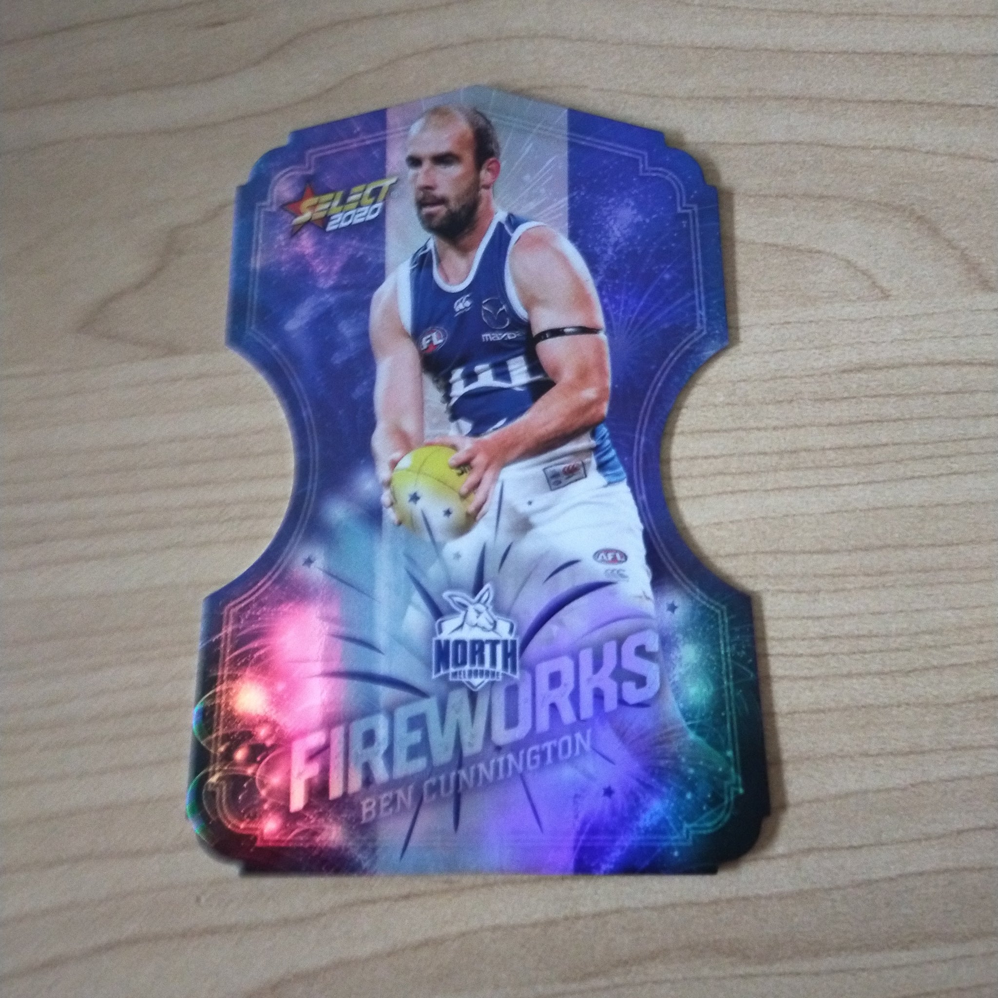 2020 Select Footy Stars Fireworks Ben Cunnington North Melbourne No. 166/210