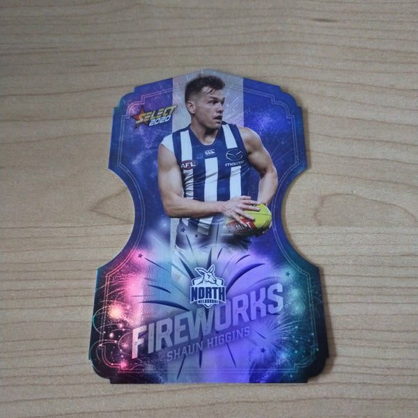 2020 Select Footy Stars Fireworks Shaun Higgins North Melbourne No. 049/210