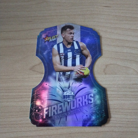 2020 Select Footy Stars Fireworks Shaun Higgins North Melbourne No. 049/210