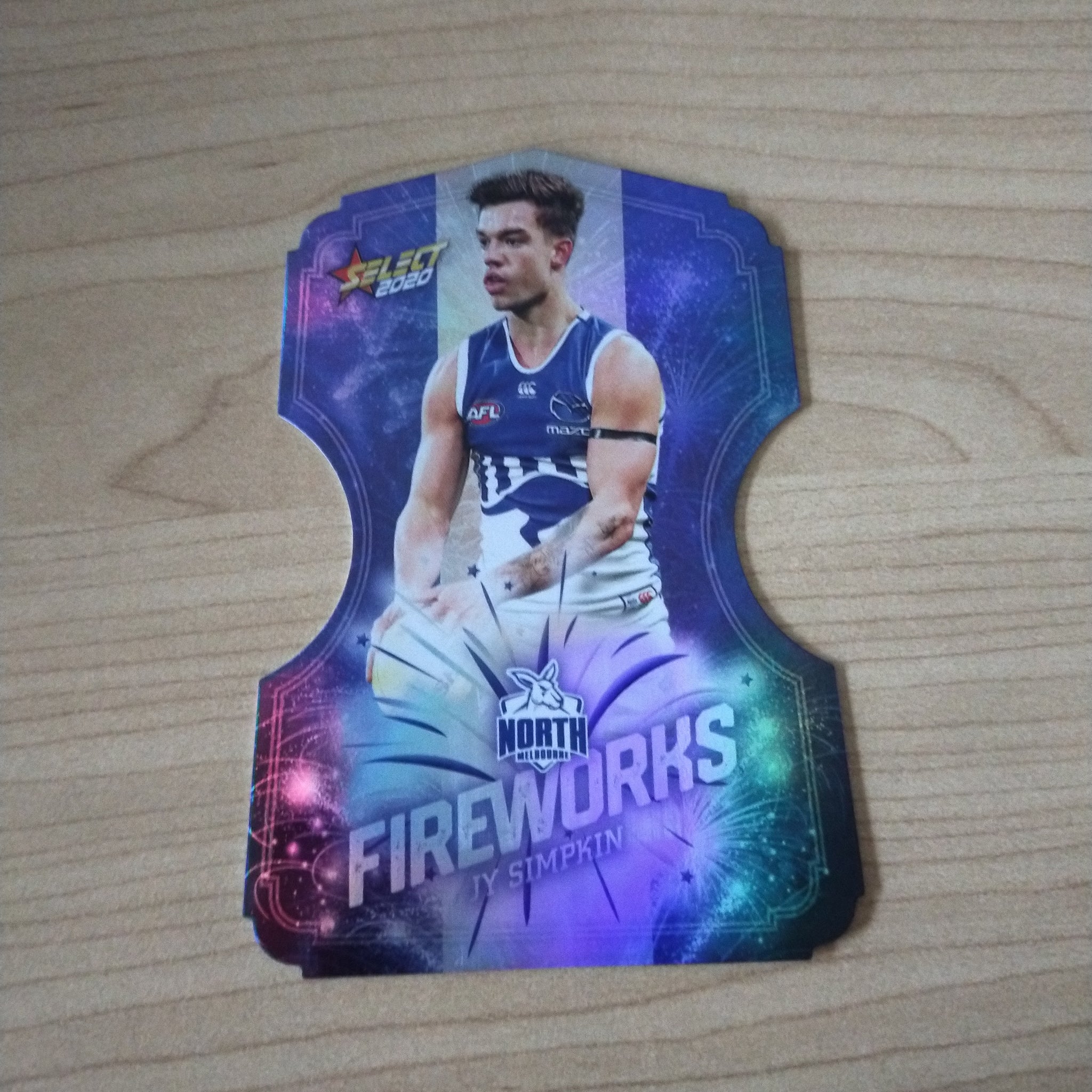 2020 Select Footy Stars Fireworks Jy Simpkin North Melbourne No. 153/210