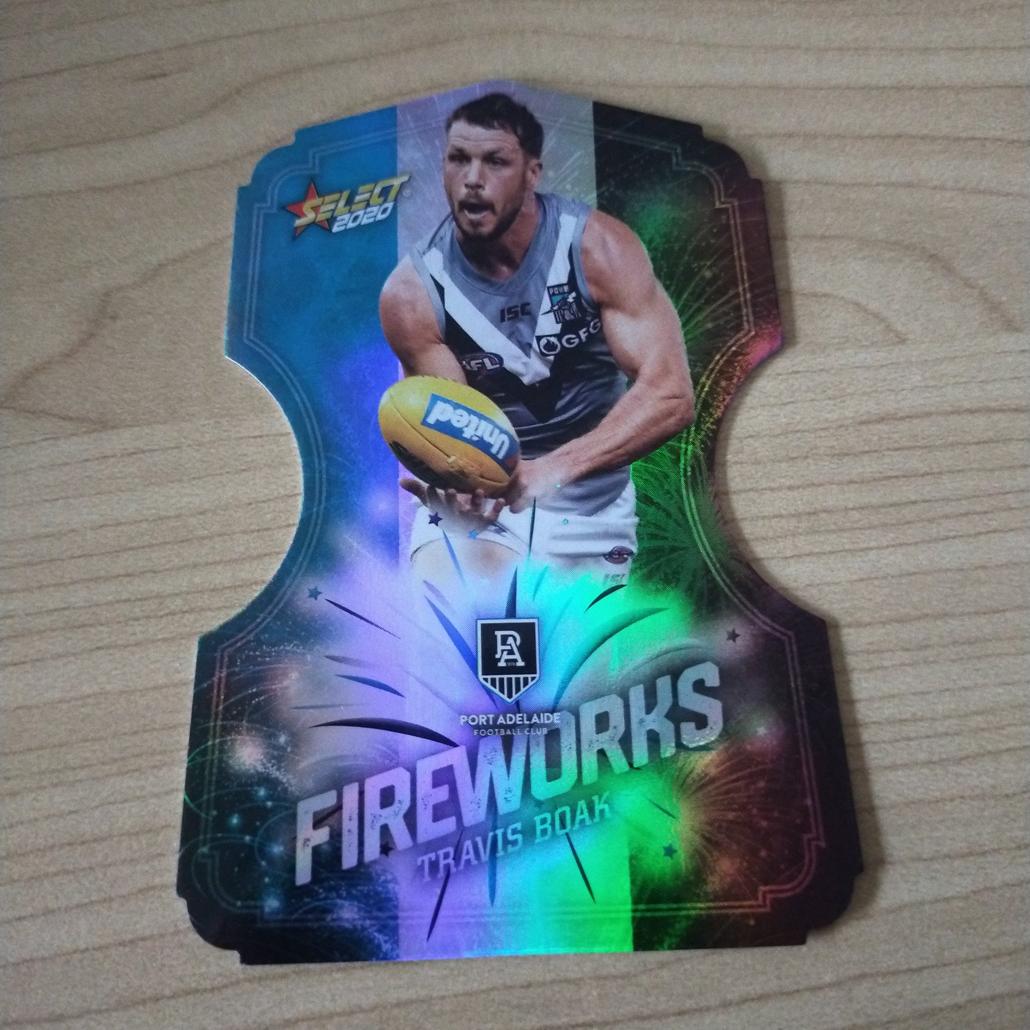 2020 Select Footy Stars Fireworks Travis Boak Port Adelaide No. 136/210