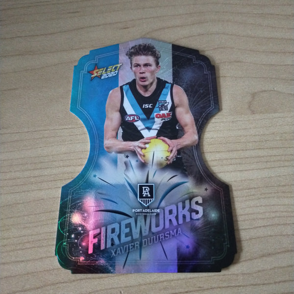 2020 Select Footy Stars Fireworks Xavier Duursma Port Adelaide No. 208/210