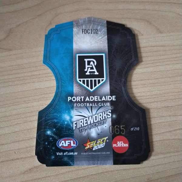 2020 Select Footy Stars Fireworks Tom Rockliff Port Adelaide No. 065/210
