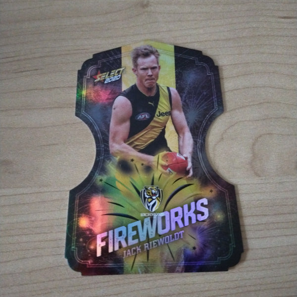 2020 Select Footy Stars Fireworks Jack Riewoldt Richmond No. 156/210
