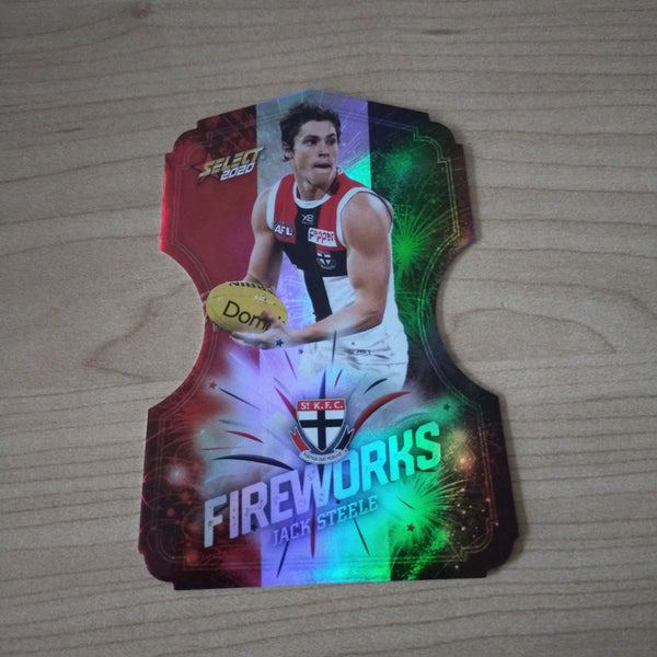 2020 Select Footy Stars Fireworks Jack Steele St Kilda No. 036/210