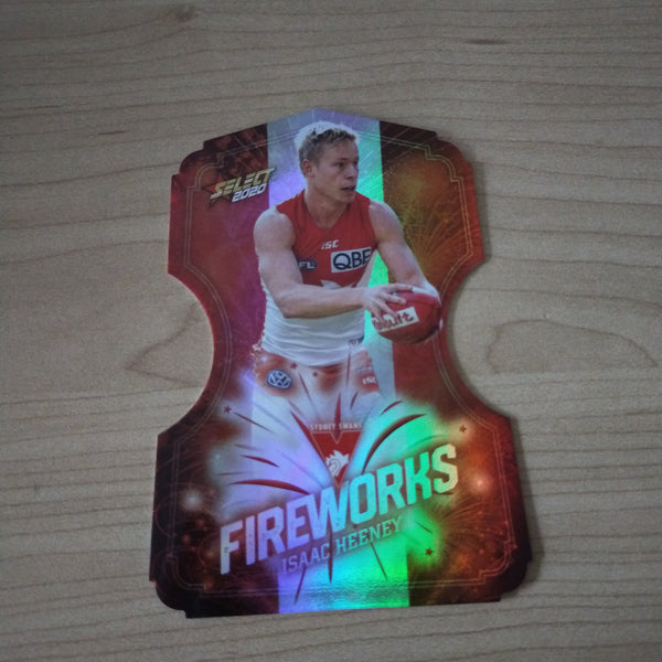 2020 Select Footy Stars Fireworks Isaac Heeney Sydney No. 126/210