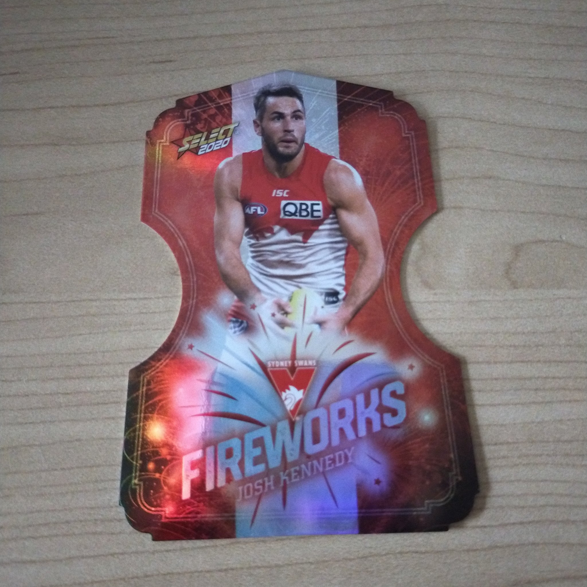 2020 Select Footy Stars Fireworks Josh Kennedy Sydney LOW NUMBER No. 004/210