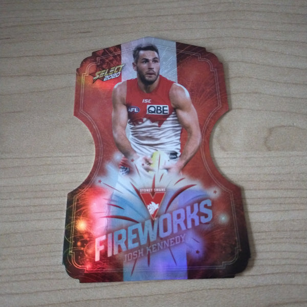 2020 Select Footy Stars Fireworks Josh Kennedy Sydney LOW NUMBER No. 004/210