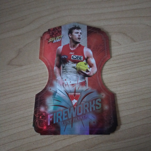2020 Select Footy Stars Fireworks Luke Parker Sydney No. 025/210