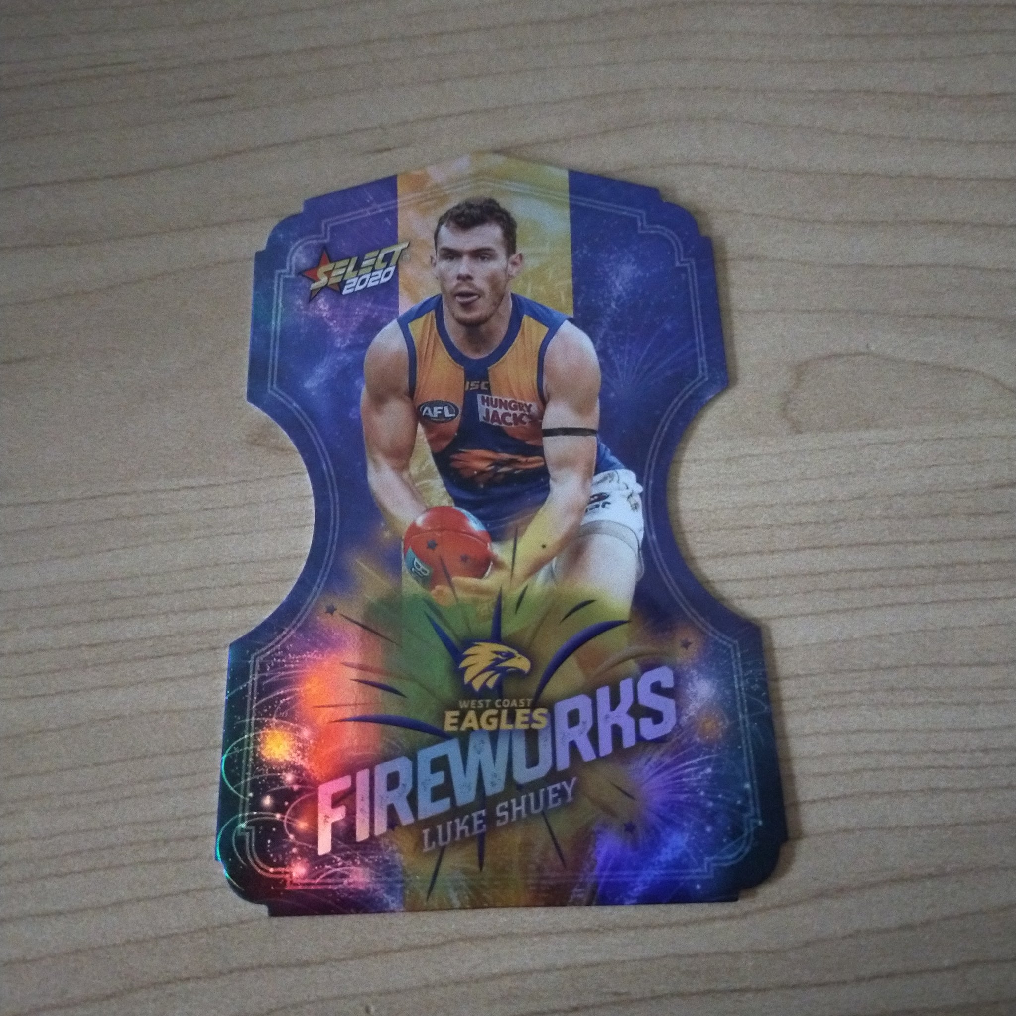 2020 Select Footy Stars Fireworks Luke Shuey West Coast No. 133/210