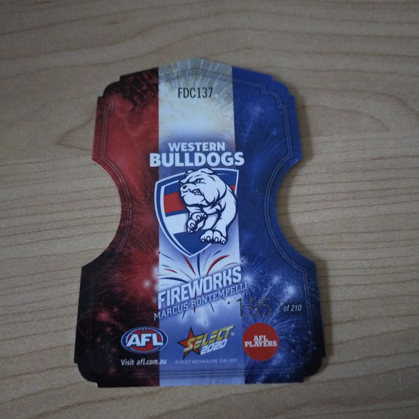 2020 Select Footy Stars Fireworks Marcus Bontempelli Western Bulldogs No. 195/210