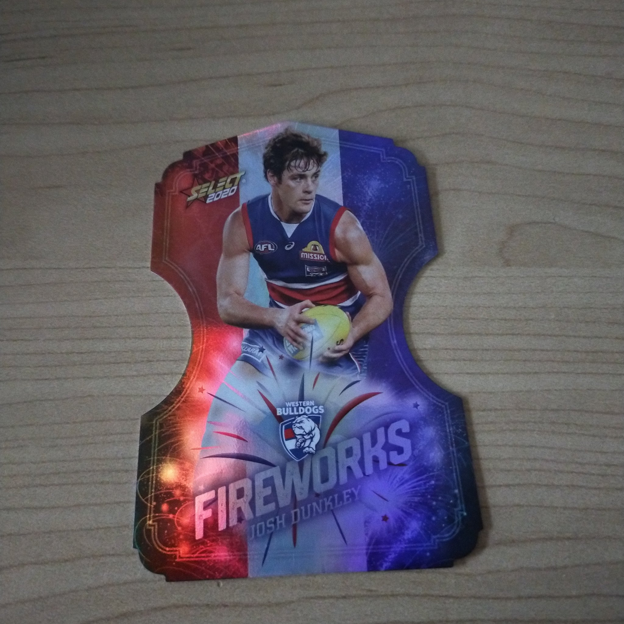 2020 Select Footy Stars Fireworks Josh Dunkley Western Bulldogs No. 012/210