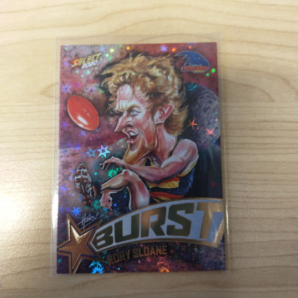2020 Select Footy Stars Galactic Starburst Adelaide Rory Sloane No. 083/210