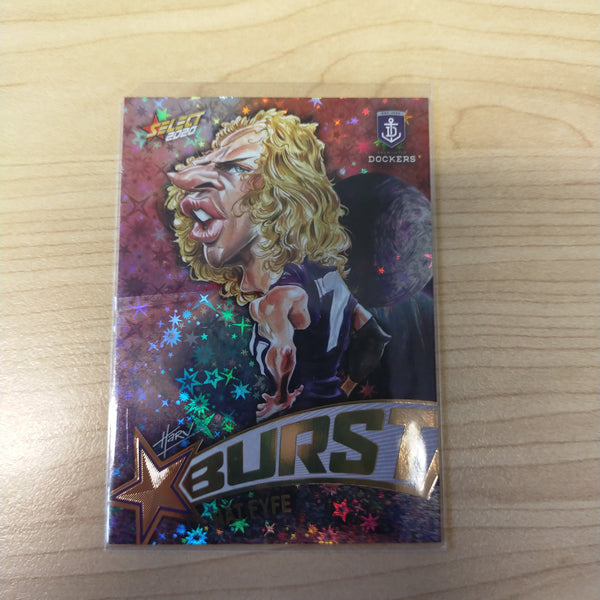 2020 Select Footy Stars Galactic Starburst Fremantle Nat Fyfe No. 157/210